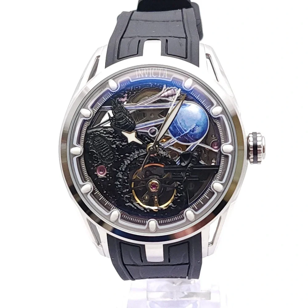Invicta Celestial Naosia 69527 Mens Automatic Skeleton Watch 45mm New